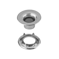 Pro Series 305 SS Rolled Rim Grommet & Spur Washer - #0L Pro Series 305 SS Rolled Rim Grommet & Spur Washer - #0L