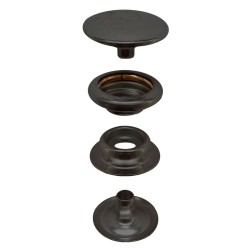 24-Line Brass Dull Black Snap Sets 24-Line Brass Dull Black Snap Sets
