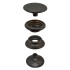24-Line Brass Dull Black Snap Sets