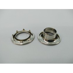 Brass Spur Grommet (Nickel Plated)