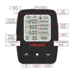 Parasport NeoXs 2 Audible Altimeter