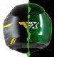 TONFLY TFX Impact Rated Full Face Helmet - ALUFINISH TONFLY TFX Impact Rated Full Face Helmet - ALUFINISH