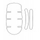 TONFLY TFX Helmet Spare Scratch Protector Film (PVC)