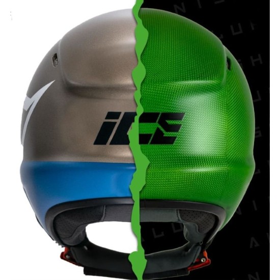 TONFLY ICE Impact Rated Multi Sport Helmet - ALUFINISH